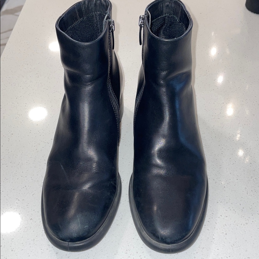 Ecco Black Ankle Boots - ECCO Sculpted Lx 35 - Picture 2 of 8